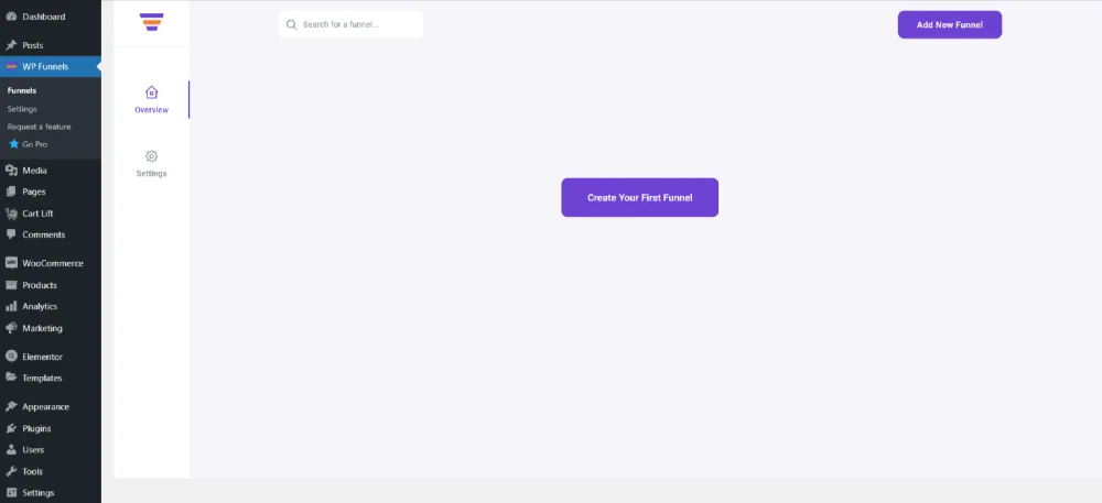 Create Your First Funnels