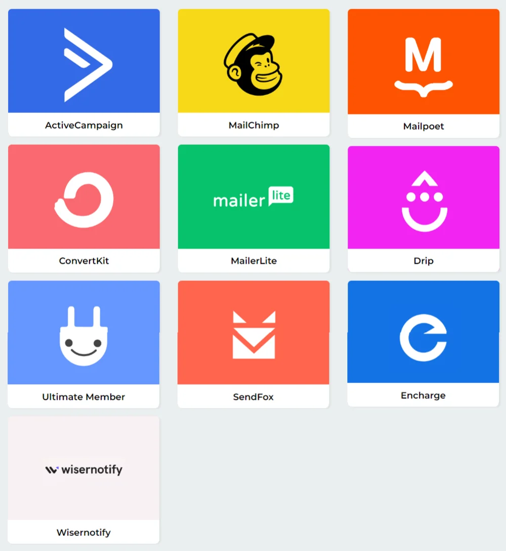 Integration with other services